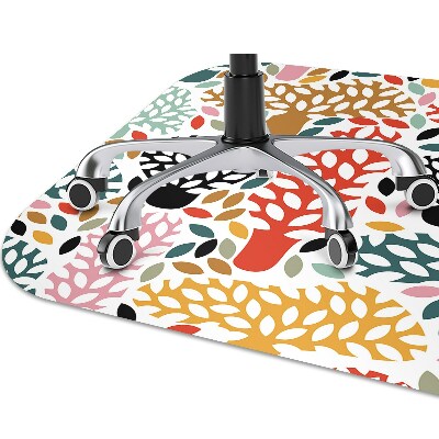 Tappeto per sedia con ruote Doodle Trees