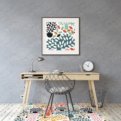 Tappeto per sedia con ruote Doodle Trees