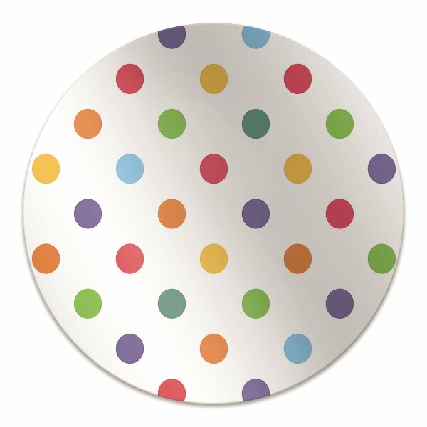 Tappeto salvapavimento Punti Colorati