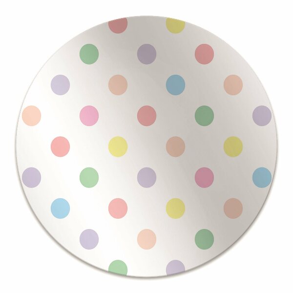 Tappeto salvapavimento Punti Colorati