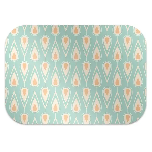 Tappeto per sedia con ruote Pattern Retrò