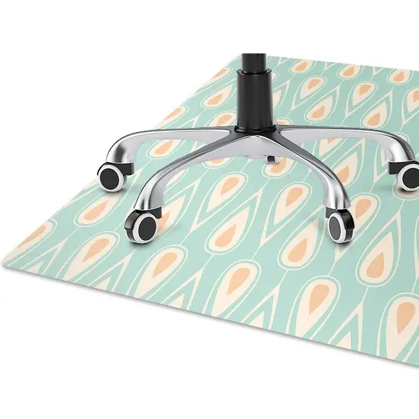 Tappeto per sedia con ruote Pattern Retrò