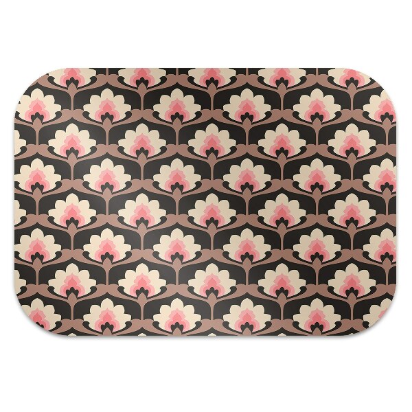 Tappeto per sedia con ruote Pattern Floreale