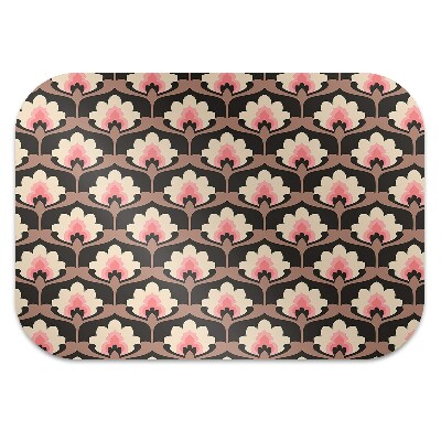 Tappeto per sedia con ruote Pattern Floreale