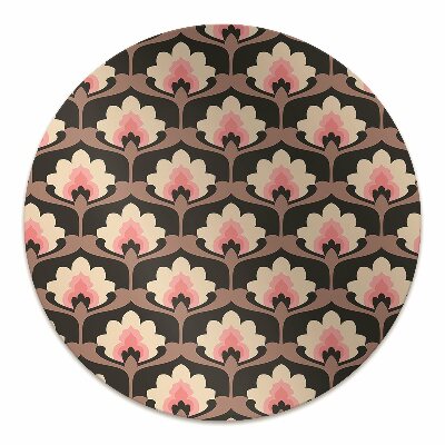 Tappeto per sedia con ruote Pattern Floreale