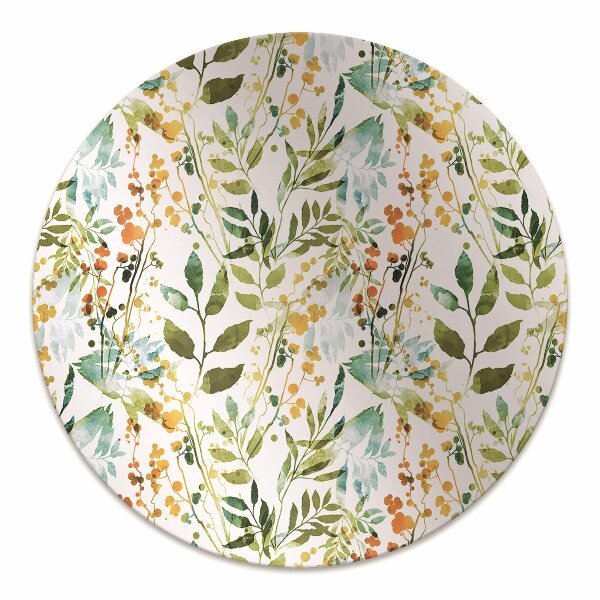 Tappeto per sedia con ruote Fiori Boho