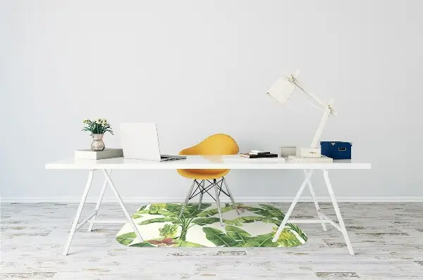 Tappeto per sedia con ruote Banana Punti