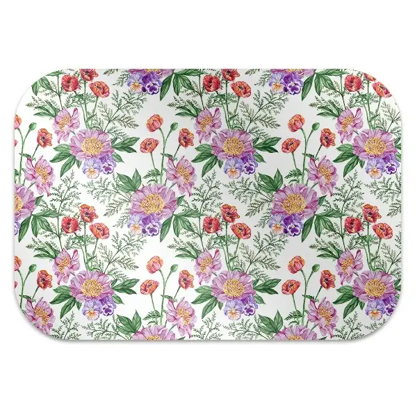 Tappeto per sedia con ruote Peonia Bouquet