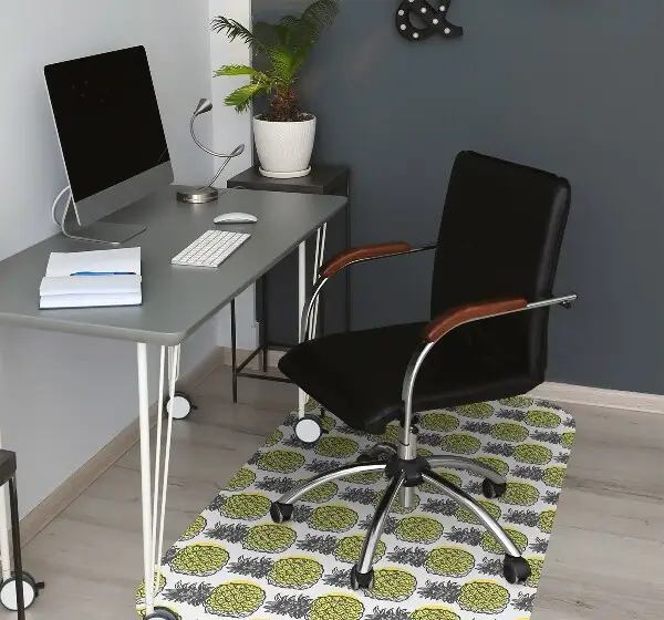 Tappeto per sedia con ruote Pattern Di Ananas