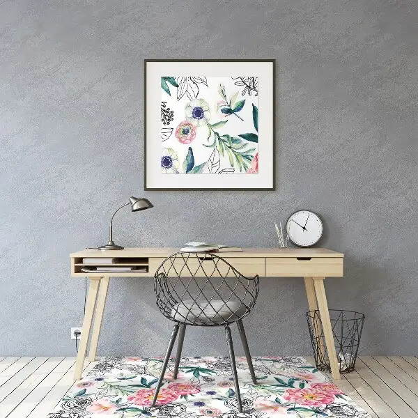 Tappeto per sedia con ruote Immagine Di Primavera
