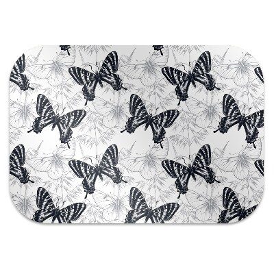 Tappeto per sedia con ruote Drawing Butterflies