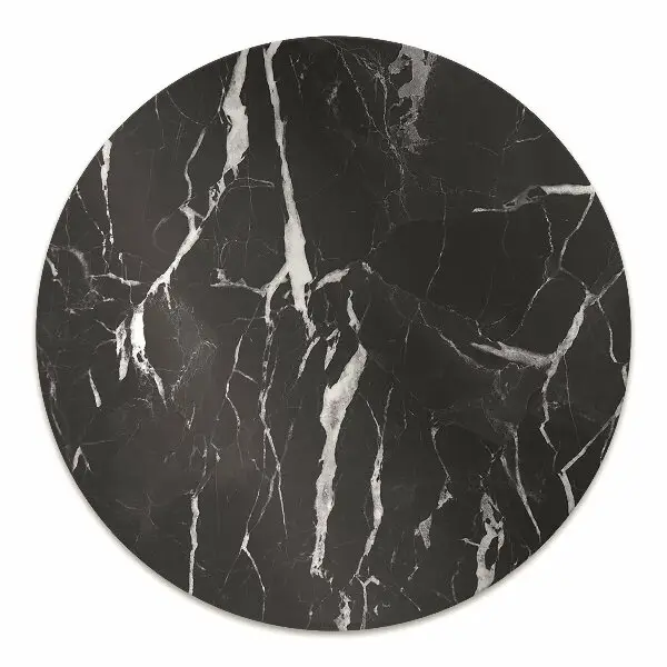Tappeto per sedia con ruote Marmo Nero