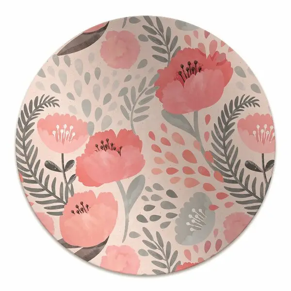 Tappeto per sedia con ruote Poppies Dipinti