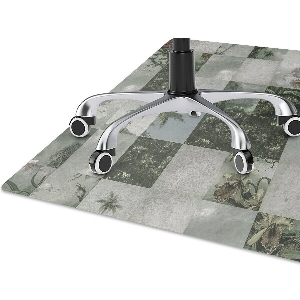 Tappeto salvapavimento Patchwork Tropicale