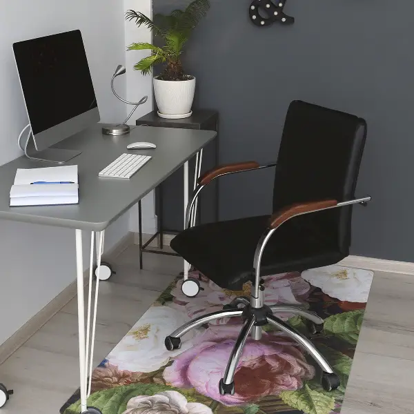 Tappeto per sedia con ruote Giardino Di Rose