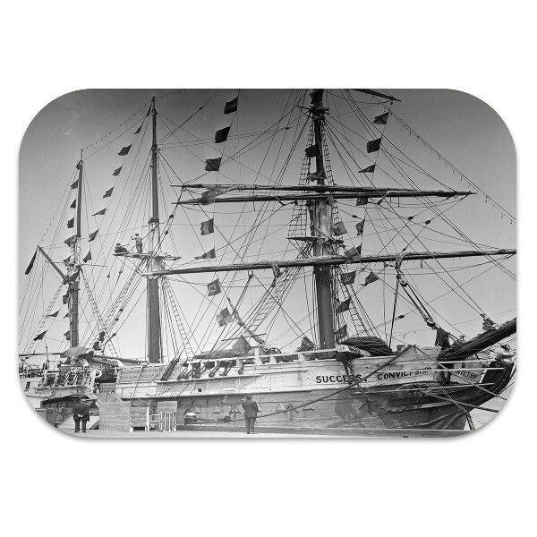 Tappeto per sedia con ruote Nave Vintage
