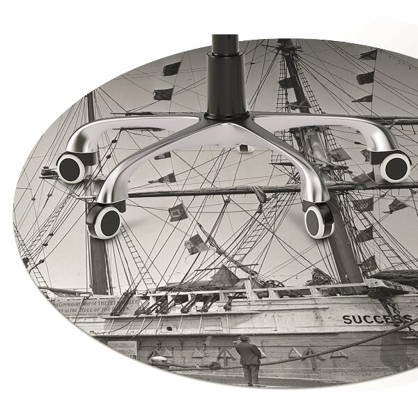 Tappeto per sedia con ruote Nave Vintage