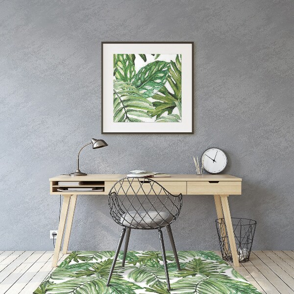 Tappeto salvapavimento Foglie Tropicali