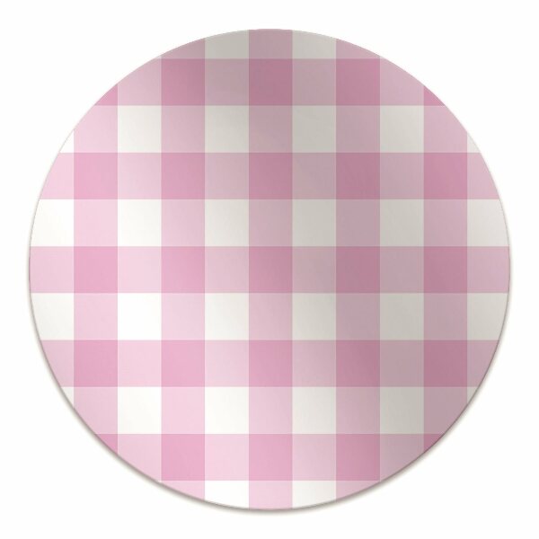 Tappeto per sedia con ruote Griglia Rosa