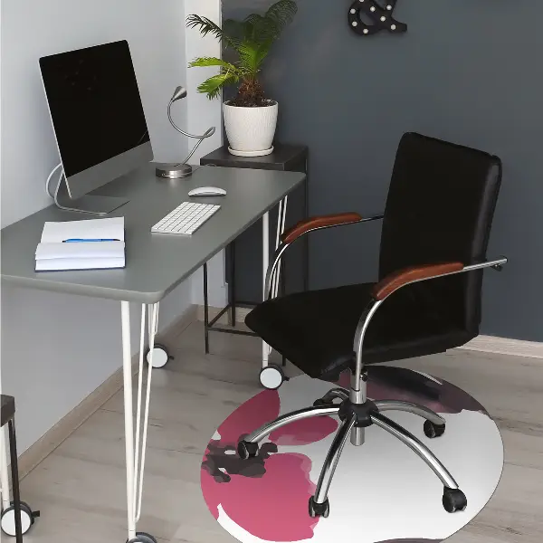 Tappeto per sedia con ruote Bellissimi Fiori