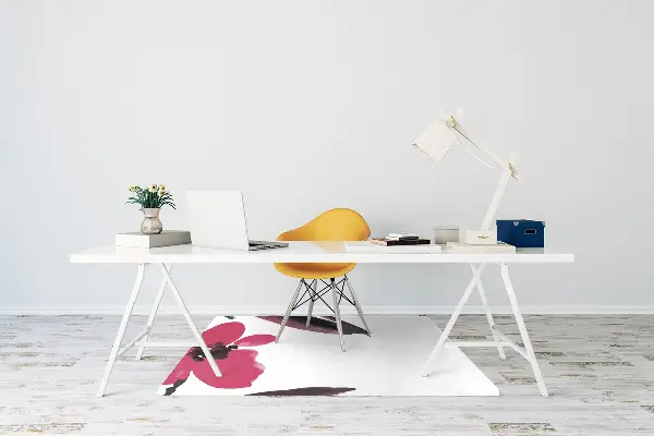 Tappeto per sedia con ruote Bellissimi Fiori