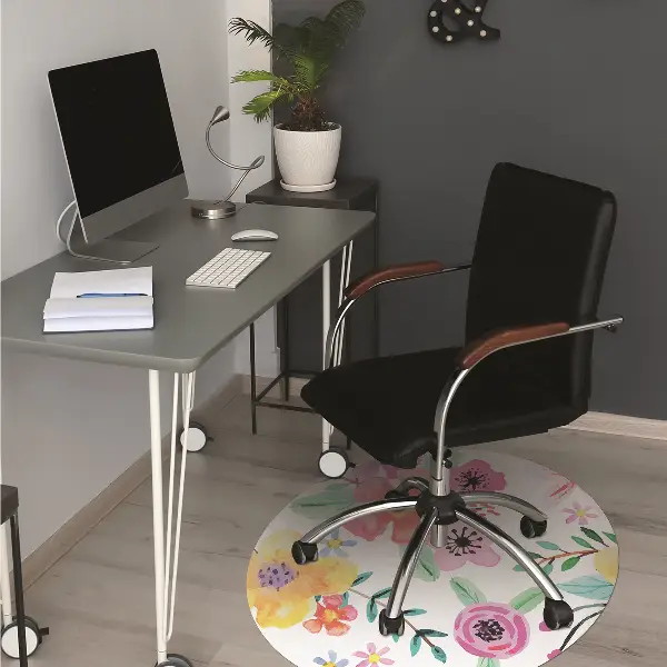 Tappeto per sedia con ruote Giardino Magico