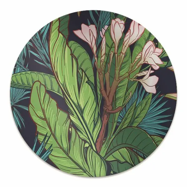Tappeto per sedia con ruote Giungla Tropicale