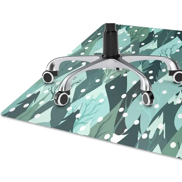 Tappeto per sedia con ruote Montagne Gelide