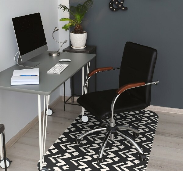 Tappeto per sedia con ruote Tema Scandinavo