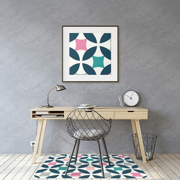Tappeto salvapavimento Pattern Retrò Pastello