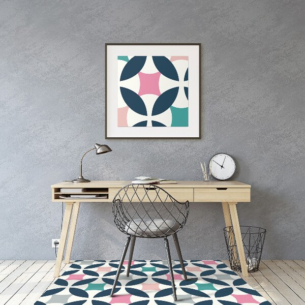 Tappeto salvapavimento Pattern Retrò Pastello