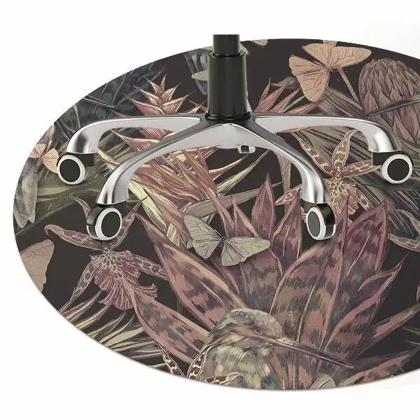 Tappeto protettivo salvapavimento Colibrì E Farfalle