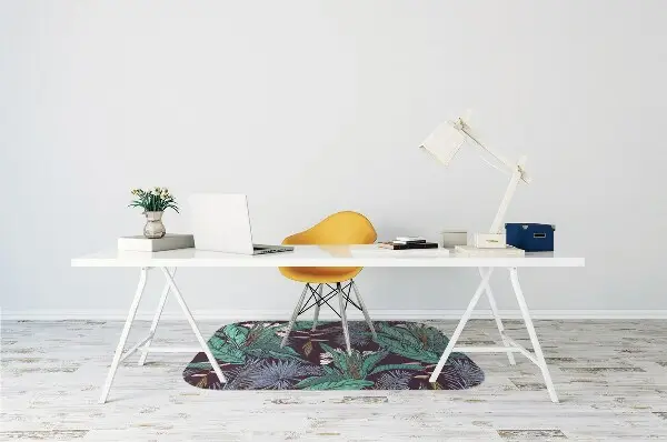 Tappeto per sedia con ruote Giungla Tropicale