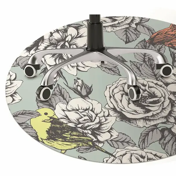 Tappeto salvapavimento Rose E Uccelli