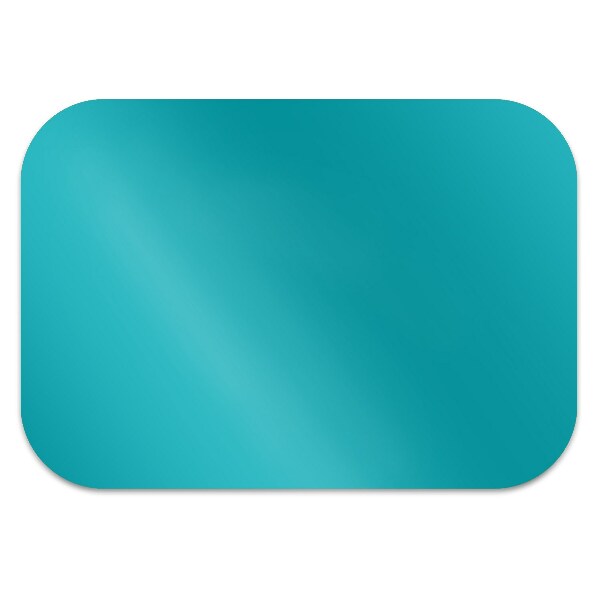 Tappeto sotto sedia ufficio Colore Turchese Scuro