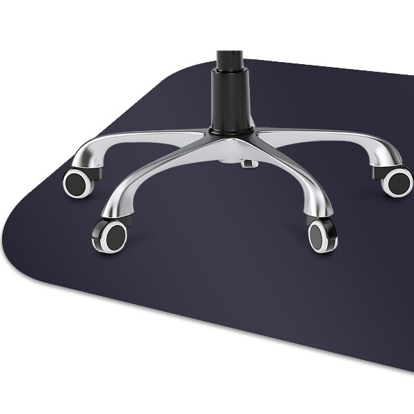 Tappeto sotto sedia ufficio Blu Navy