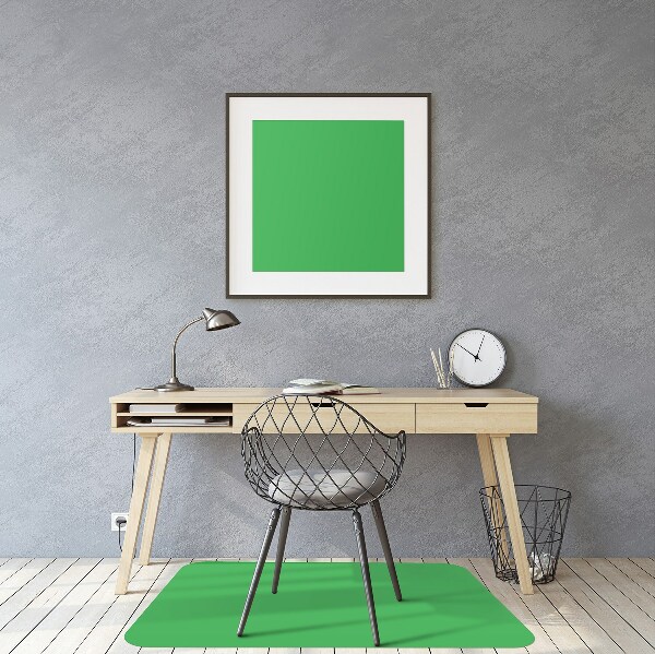 Tappeto per sedia con ruote Colore Verde Brillante