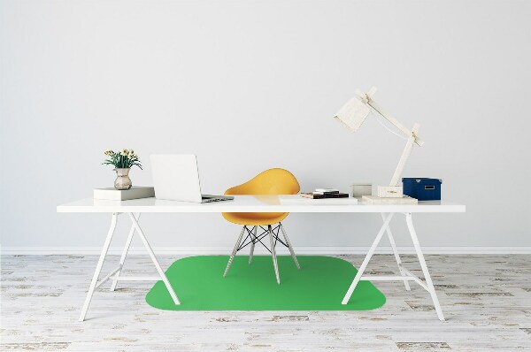 Tappeto per sedia con ruote Colore Verde Brillante