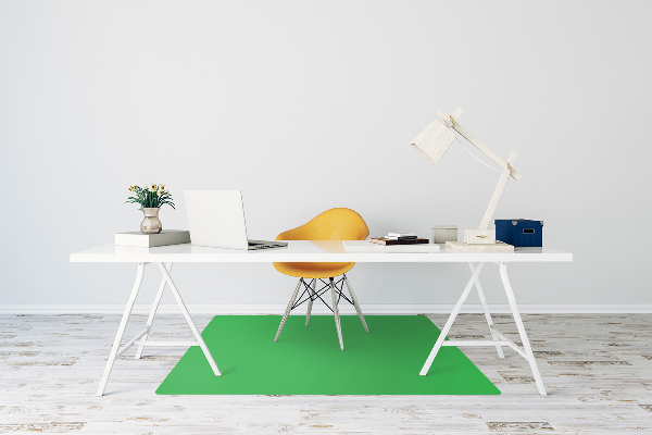 Tappeto per sedia con ruote Colore Verde Brillante
