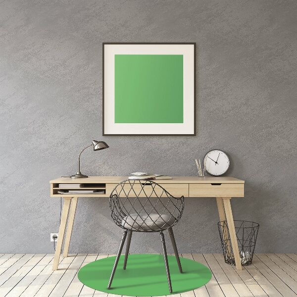 Tappeto per sedia con ruote Colore Verde Brillante