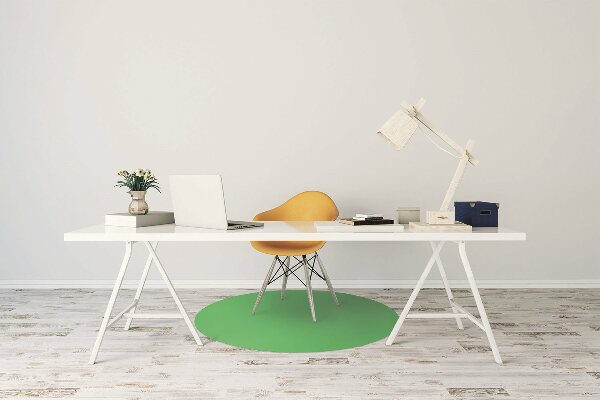 Tappeto per sedia con ruote Colore Verde Brillante