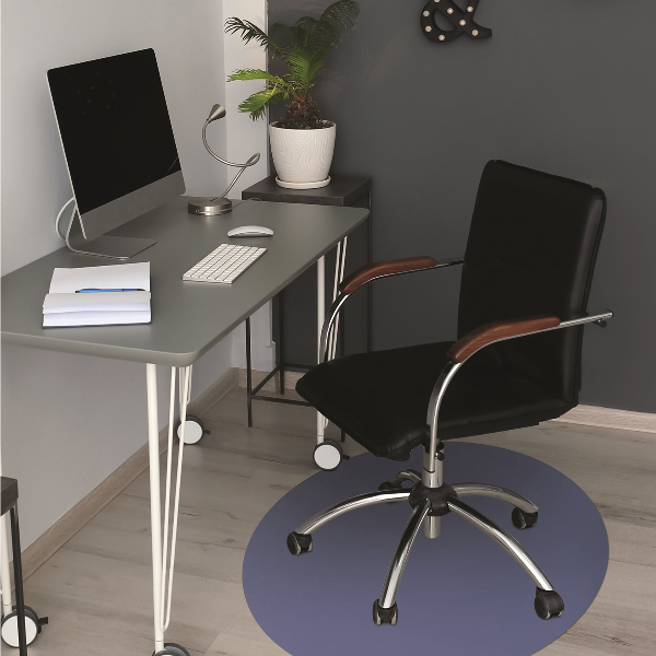 Tappeto per sedia con ruote Colore Blu