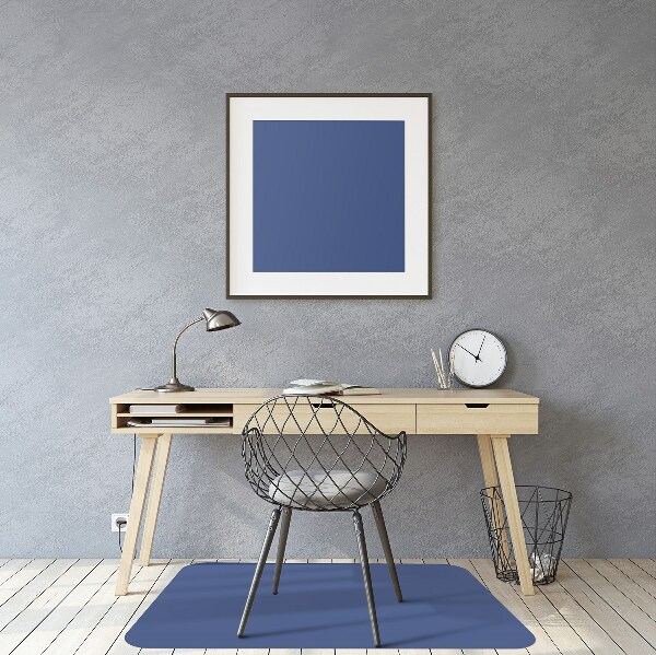 Tappeto per sedia con ruote Colore Blu