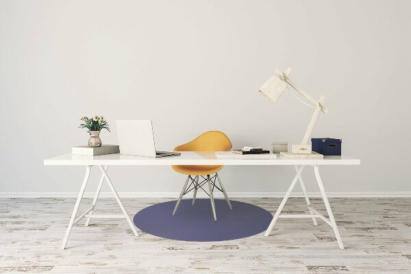 Tappeto per sedia con ruote Colore Blu
