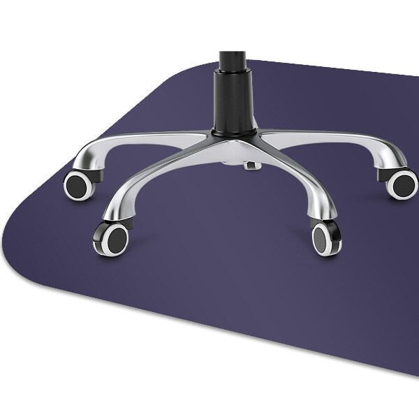 Tappeto per sedia con ruote Blu Navy