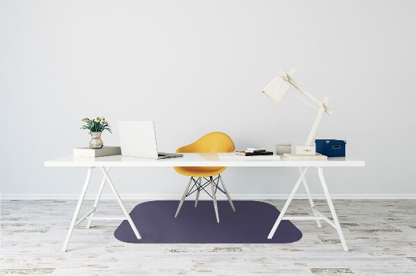 Tappeto per sedia con ruote Blu Navy