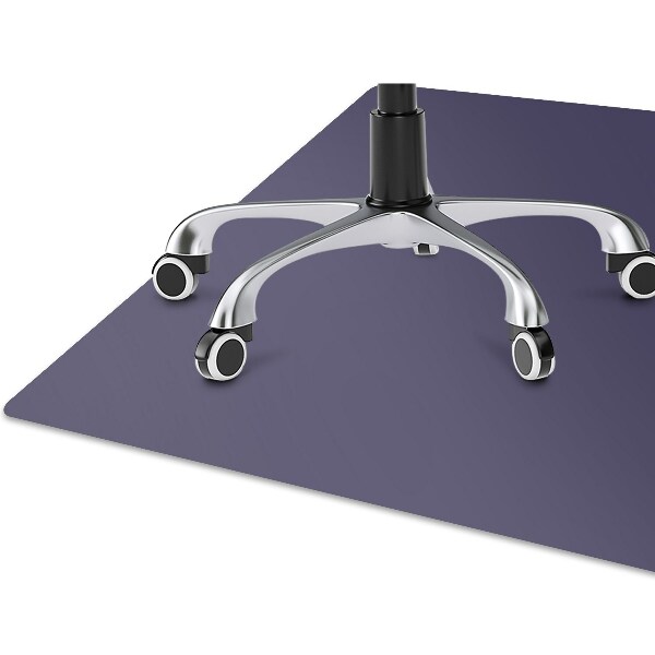 Tappeto per sedia con ruote Blu Navy