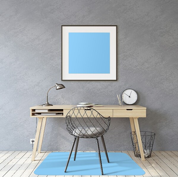 Tappeto sedia ufficio Colore Pastello Blu
