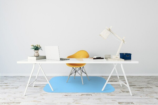 Tappeto sedia ufficio Colore Pastello Blu