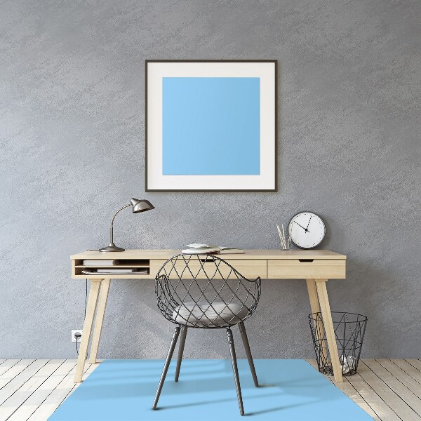 Tappeto sedia ufficio Colore Pastello Blu